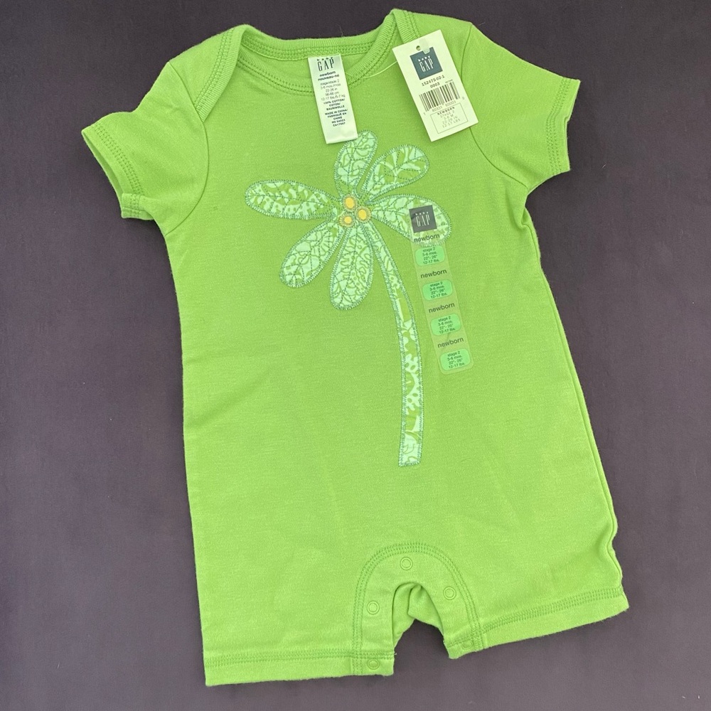 Short Sleeve Onesie with Shorts for 3-6months NWT